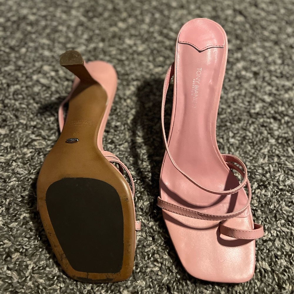 Tony Bianco Blossom Sandal in Quartz Kid - Picture 9 of 11